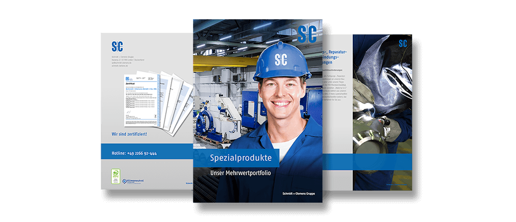 Flyer S+C Spezialprodukte