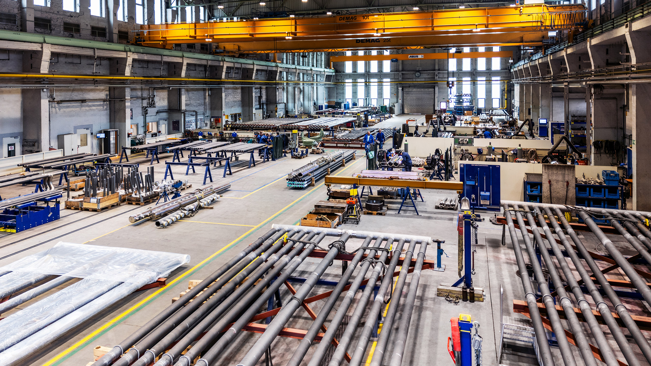 S+C Standort Kaiserau - Assembling Halle